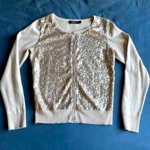 Blush Sequin Front Cardigan ✨ M